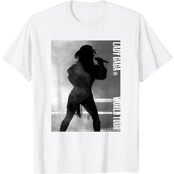 Amazon | レディー・ガガ・ワールドツアー Tシャツ | Tシャツ